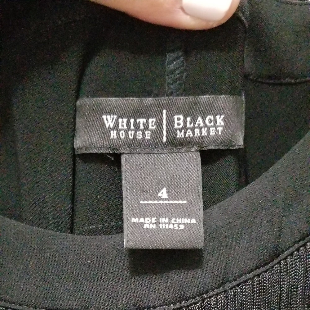 White House Black Market size 4 cocktail dress.